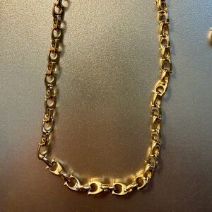 Coach Gold Chain Link Necklace